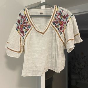 Babydoll top from Anthropologie